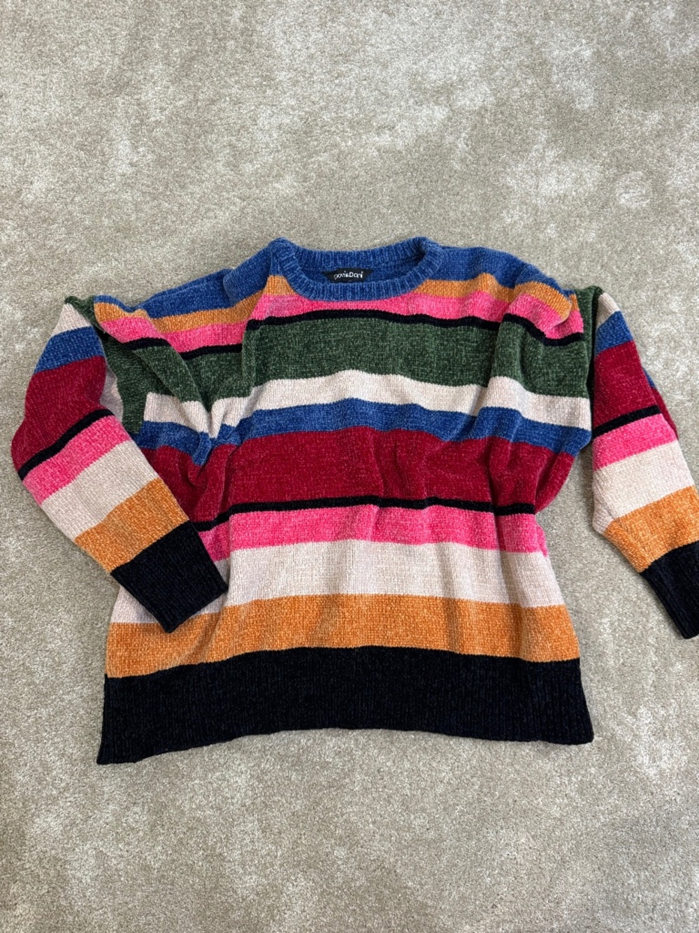 the softest striped sweater